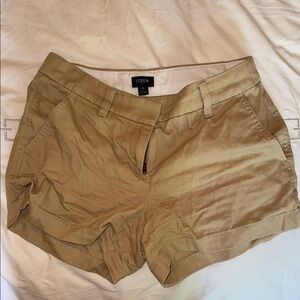 J. Crew Tan Cargo Shorts Lightweight Casual
